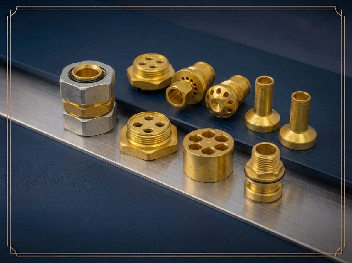 Custom & Industrial Brass Parts Manufacturing