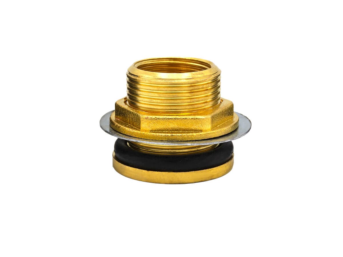 Long Brass Fitting 1"